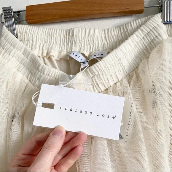 Endless Rose Star Tiered Maxi Skirt NWT - Picture 4 of 4